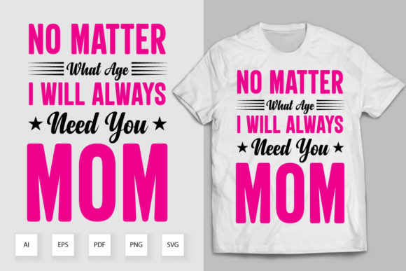 Mom T-Shirt Design 05: Graphics and Print Templates Review