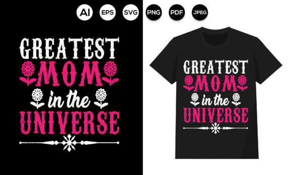 Mom T-shirt Design 2 Graphics and Print Templates Review
