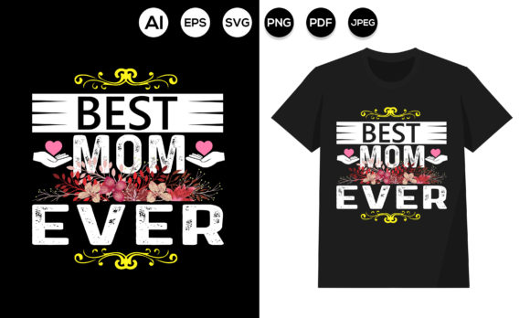 Mom T-shirt Design 5: A Designer’s Review of Graphics and Print Templates
