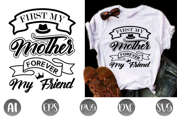 Mom Typography Shirt Design Graphics and Print Templates Review